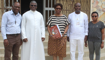 Caritas Bénin reçoit la visite de Son Excellence Madame Agnès AVOGNON ADJAHO, Ambassadrice du Bénin près le Saint Siège